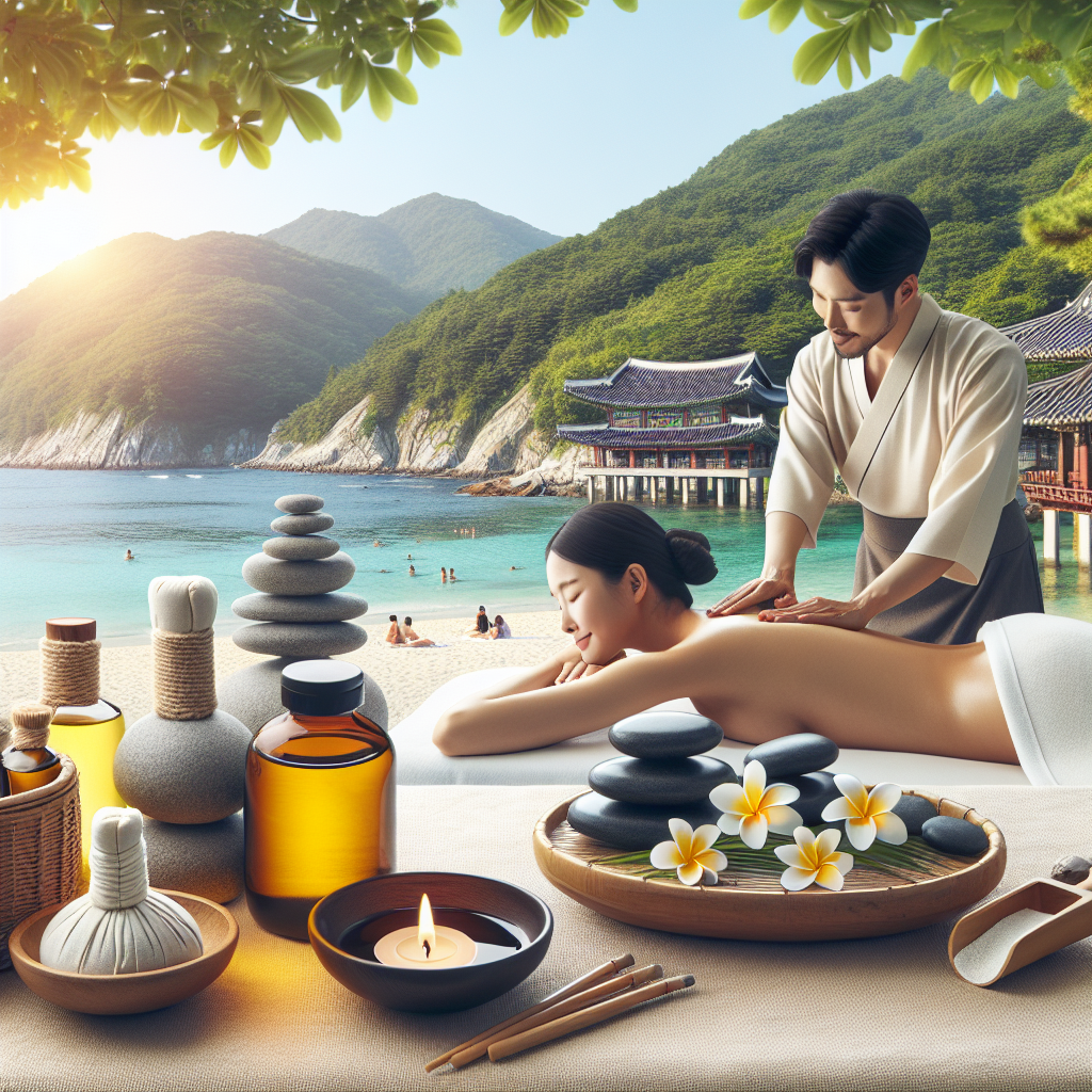 자연 속에서 즐기는 부산 전통 마사지